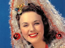 Edna Mae Durbin salta a la fama en 1936 con su primera película ''Three Smart Girls''. ESPECIAL /