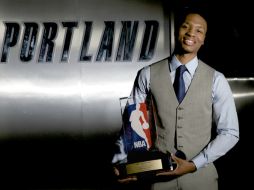 Lillard logró 605 puntos en la votación, superando al ala-pívot Anthony Davis. AP /