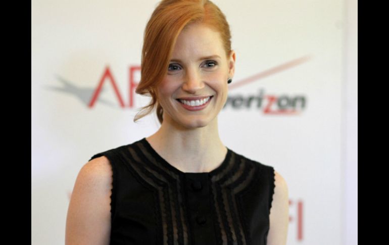 Jessica Chastain es la reciente adquisición del realizador Christopher Nolan. ARCHIVO /