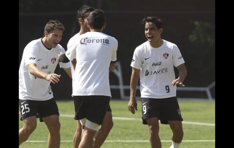 Los jugadores del Atlas se reportaron listos para el duelo ante los Panzas Verdes.  /