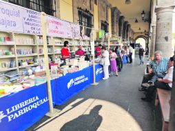 La feria es organizada por la Sección Especializada en Librerías de la Canaco, en conjunto con el Ayuntamiento de Guadalajara. EL INFORMADOR /