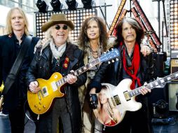 Steven Tyler regresa como vocalista, Joe Perry y Brad Whitford a las guitarras, Tom Hamilton al bajo y Joey Kramer a la batería. ARCHIVO /