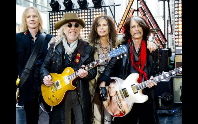 Steven Tyler regresa como vocalista, Joe Perry y Brad Whitford a las guitarras, Tom Hamilton al bajo y Joey Kramer a la batería. ARCHIVO /