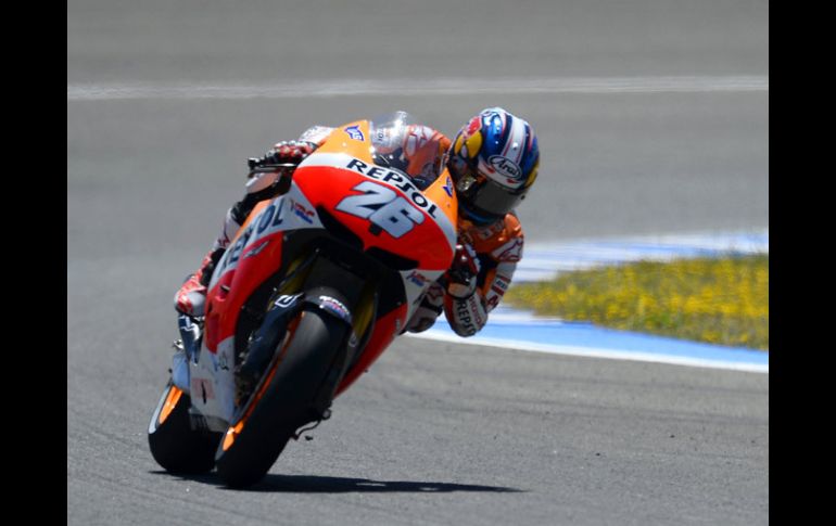 La Honda de Pedrosa fue la mejor durante el fin de semana en el circuito de Jerez. AFP /