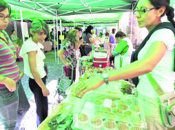 La comida integra 80% de la oferta. El Ecotianguis del ex Convento (Avenida Juárez entre 8 de Julio y Pavo) se pone cada dos domingos. EL INFORMADOR /