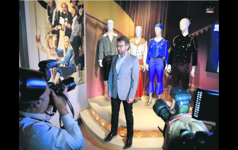 Bjorn Ulvaeus en la presentación del museo, que también incluye el Salón de la Fama de la Música Sueca. AP /