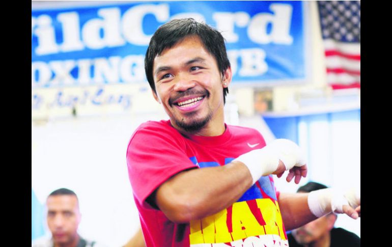 Manny Pacquiao no pelea desde noviembre de 2012 cuando fue noqueado en el sexto episodio por Juan Manuel Márquez. ESPECIAL /