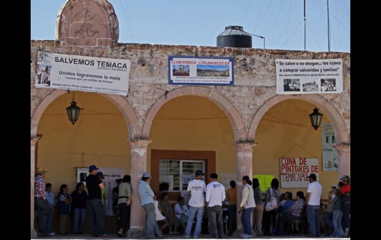 Espinoza Sauceda dice que la rivalidad del ayuntamiento con habitantes de Temacapulín ha sido histórica. ARCHIVO /