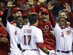 Los Rojos le dan a Dusty Baker su triunfo número mil 600 de por vida como piloto. AP /