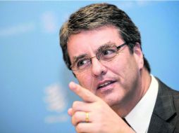 Roberto Azevedo.  El diplomático suma 17 años de trabajo relacionado con el organismo internacional. AFP /