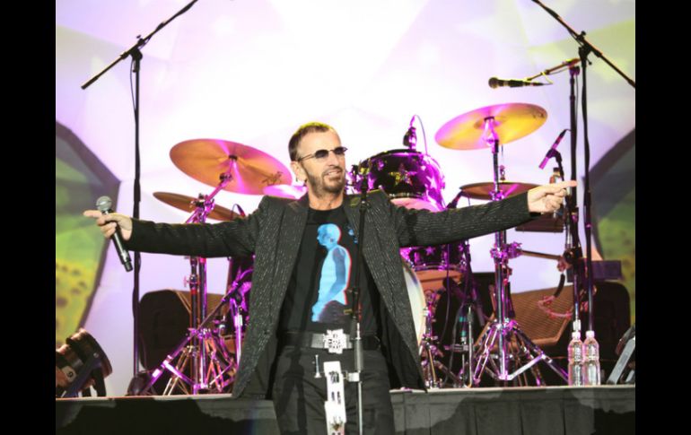 Ringo y su banda All Starr, también se presentarán en Guadalajara y Monterrey. ARCHIVO /