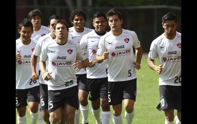 Los jugadores del Atlas cerraron su preparación y viajaron a Torreón apra este duelo.  /