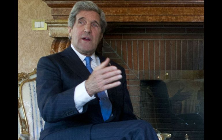 John Kerry anuncia su retorno a Medio Oriente para dialogar e impulsar el proceso de paz. AFP /