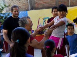 Niños participan en el taller perteneciente al marco de actividades del Festival Cultural de Mayo.  /