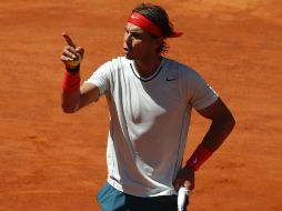 Rafa Nadal asegura que David Ferrer le puso las cosas muy difíciles. EFE /