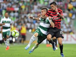 Cejas y Millar se verán de nuevo las caras en la cancha del Jalisco. EFE /