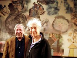 En 2008 muere el pintor estadounidense Robert Rauschenberg (izquierda) aquí con el coreógrafo Merce Cunningham. ARCHIVO /