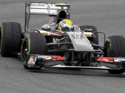 Esteban sale en el lugar 16 y avanza cinco posiciones en Montmeló. EFE /