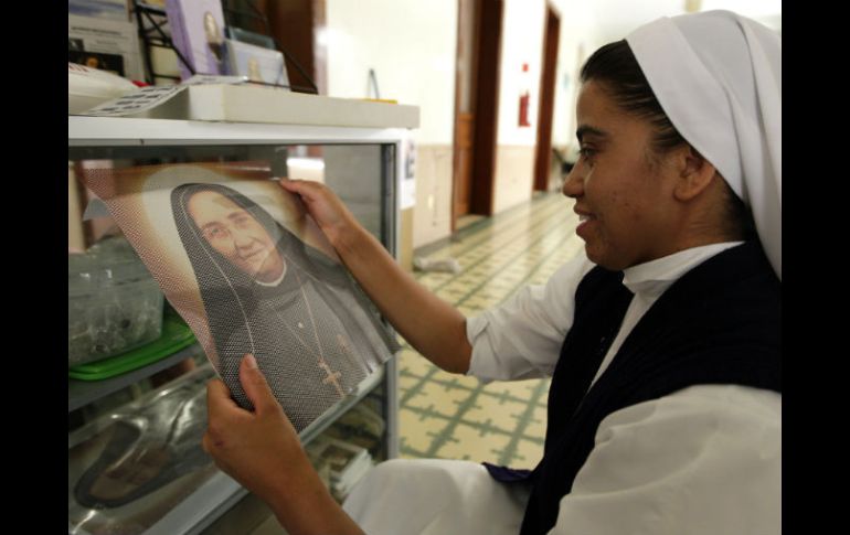 La Madre Lupita es a partir de hoy, la segunda Santa mexicana, luego de ser canonizada por el Papa Francisco I. ARCHIVO /