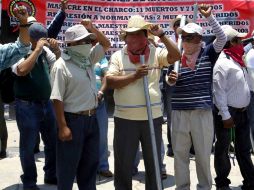 Los maestros disidentes anuncian una marcha para el 15 de mayo para dar marcha atrás a la reforma educativa. ARCHIVO /