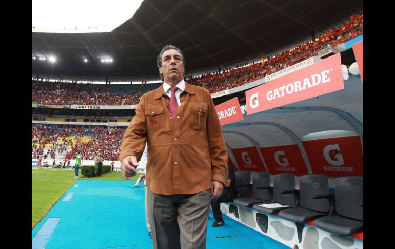 Tomás Boy pudo dirigir su último partido con el Atlas.  /