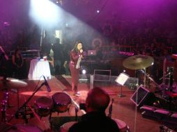 Ana Gabriel cantó el pasado 11 de mayo en Viña del Mar. ARCHIVO /