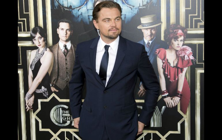 La subasta tuvo lugar dos días antes del lanzamiento en EU de  la película ''El gran Gatsby'', que protagoniza DiCaprio. AFP /