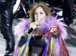 Gloria Trevi se encuentra inmersa en la promoción de su tour ''Agárrate''. NTX /