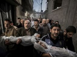 La fotografía de Paul Hansen sobre la tragedia palestina. AFP /