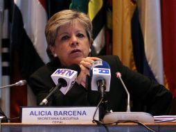 Alicia Bárcena señala que sólo en AL y África se registra un aumento en los flujos del IED. EFE /