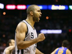 Tony Parker destacó en la ofensiva de San Antonio. AFP /