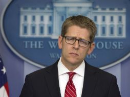 Jay Carney, portavoz de la Casa Blanca. AP /