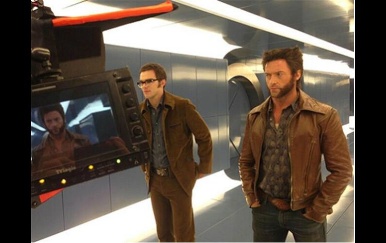 En la imagen aparece ''Wolverine'' junto a ''Hank McCoy'' en las renovadas instalaciones del ''Profesor Xavier''. ESPECIAL /