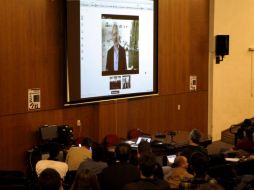 Assange participa en una videoconferencia sobre su último libro ''Criptopunks. La libertad y el futuro de internet''. EFE /