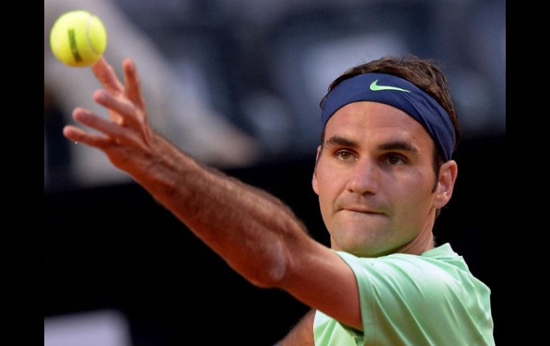 Federer es el número tres en el ranking mundial de la ATP. EFE /