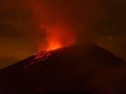 Flujos de lava del volcán Popocatépetl, después de una erupción, visto desde el poblado de Tlamacas. AP /