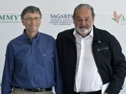 Gates y Slim inauguraron en febrero un complejo de biociencias agrícolas en Edomex. ARCHIVO /