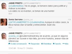 En Twitter, el diputado defiende su iniciativa. Imagen tomada de @ MTROJAIMEPRIETO. ESPECIAL /