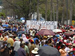 Los profesores disidentes acuerdan trasladarse al DF de manera rotativa para no afectar el ciclo de clases. ARCHIVO /