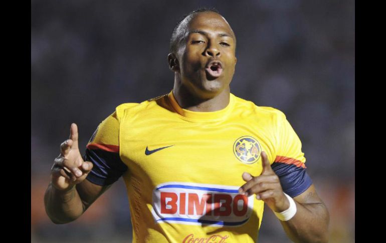 Christian Benítez ha anotado cuatro goles en la Liguilla para los azulcremas. NTX /