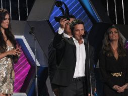 El cantautor español Alejandro Sanz se coronó como el Artista del Año. NTX /