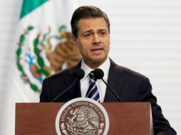 Hoy, el Presidente Peña Nieto se manifestó a favor de que los municipios logren una mayor recaudación fiscal. ARCHIVO /