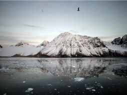 Las pérdidas de hielo más importantes se produjeron en los glaciares del  Ártico canadiense. EFE /