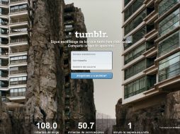 Tumblr es una plataforma de microblogging que permite publicar textos, imágenes, vídeos, entre otros contenidos. ESPECIAL /