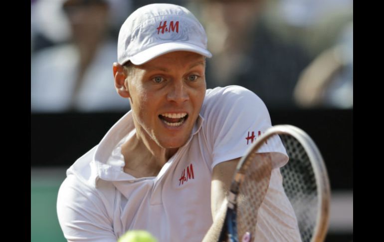 Berdych se despide del torneo italiano con su mejor marca. AP /