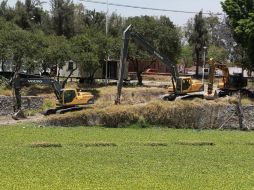 El Vaso Regulador El Dean, uno de los espacios objeto de los trabajos de desazolve. ARCHIVO /