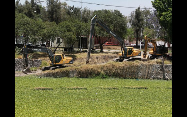 El Vaso Regulador El Dean, uno de los espacios objeto de los trabajos de desazolve. ARCHIVO /