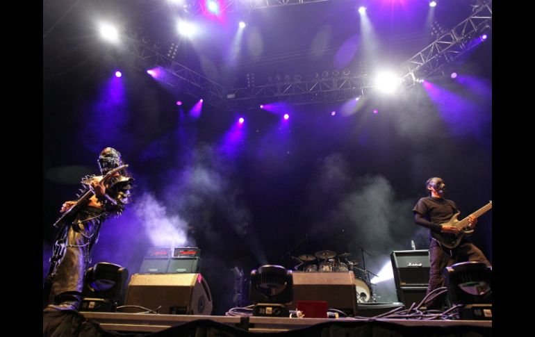 La banda de punk metal, ''Pinhead'' fue la encargada de abrir el Force Metal Fest. NTX /