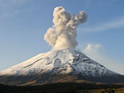 El volcán Popocatépetl ha estado en constante actividad desde hace dos semanas. AFP /