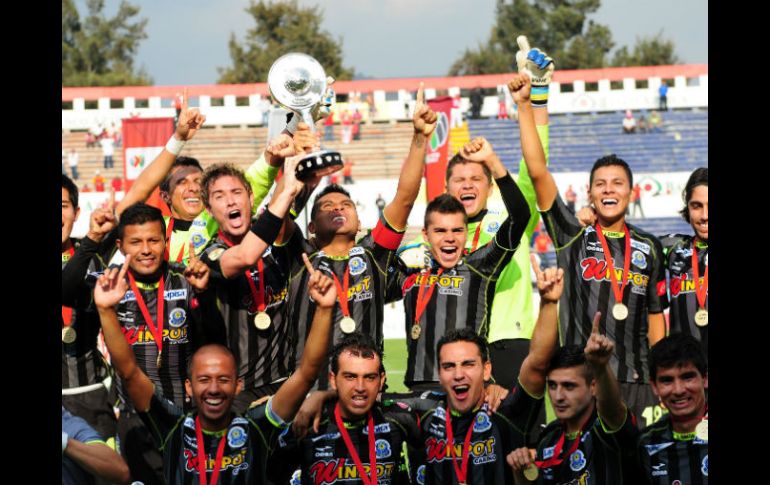 Los Reboceros se incorporarán a la primera división del fútbol de México para el torneo Apertura 2013. MEXSPORT /